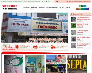 site thi công quảng cáo